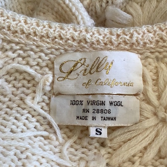 Vintage Lily of California heavy wool sweater - Picture 3 of 4